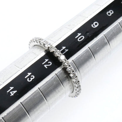 Pt900プラチナ フルエタニティ リング・指輪 ダイヤモンド0.54ct 11.5号 2.4g レディース【中古】