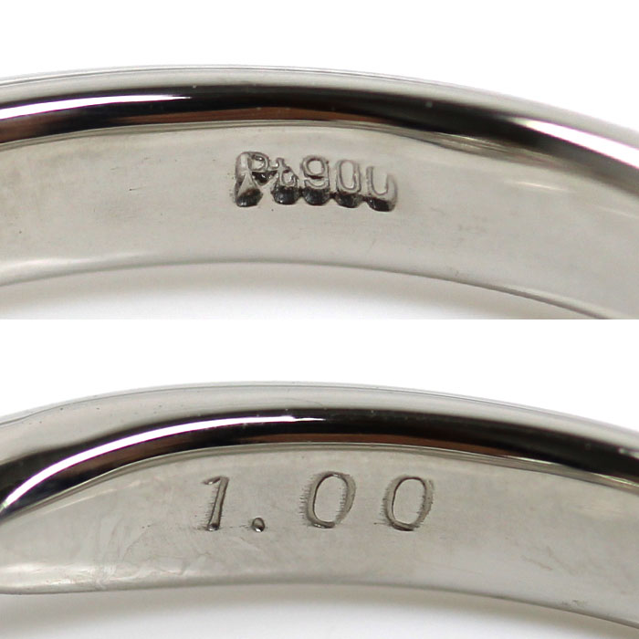 Pt900プラチナ リング・指輪 ダイヤモンド1.00ct 13号 4.4g レディース【中古】【美品】