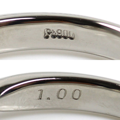 Pt900プラチナ リング・指輪 ダイヤモンド1.00ct 13号 4.4g レディース【中古】【美品】