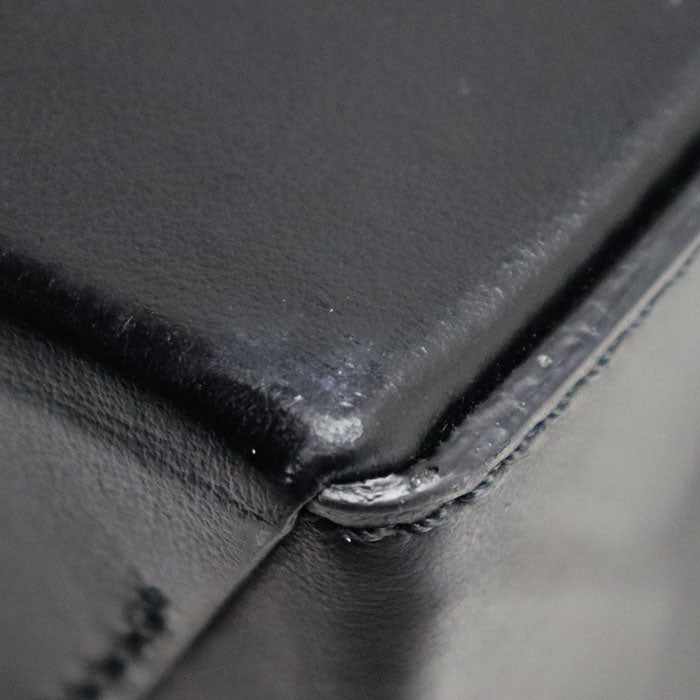 FENDI フェンディ ロゴ ショッピングバッグ 2Wayショルダーバッグ ブラック 7VA512 レディース【中古】