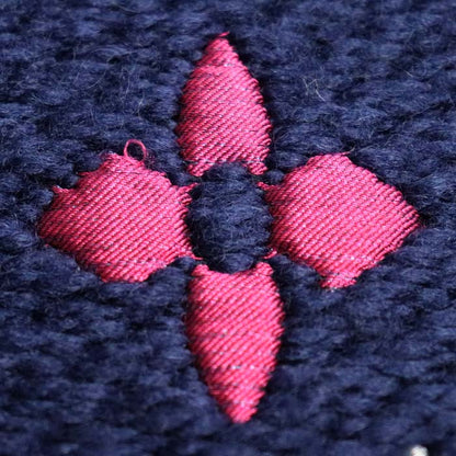 LOUIS VUITTON ルイ・ヴィトン エシャルプ・ロゴマニア マフラー ネイビー マルチ M70899 GM0138 レディース【中古】