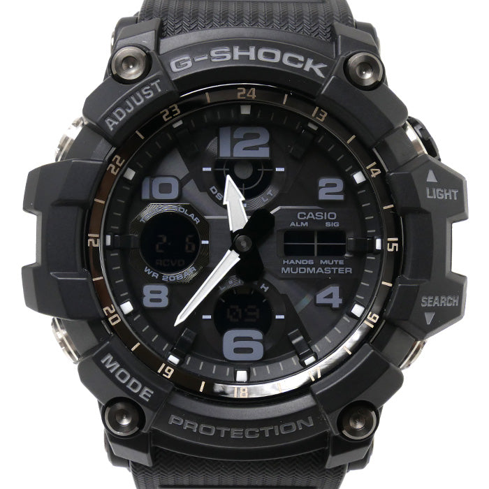CASIO カシオ G-SHOCK マッドマスター 電波 腕時計 ソーラー GWG-100-1AER 海外モデル メンズ【中古】