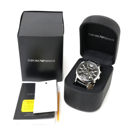 Emporio Armani エンポリオ・アルマーニ クロノグラフ 腕時計 電池式 AR-2447 メンズ【中古】