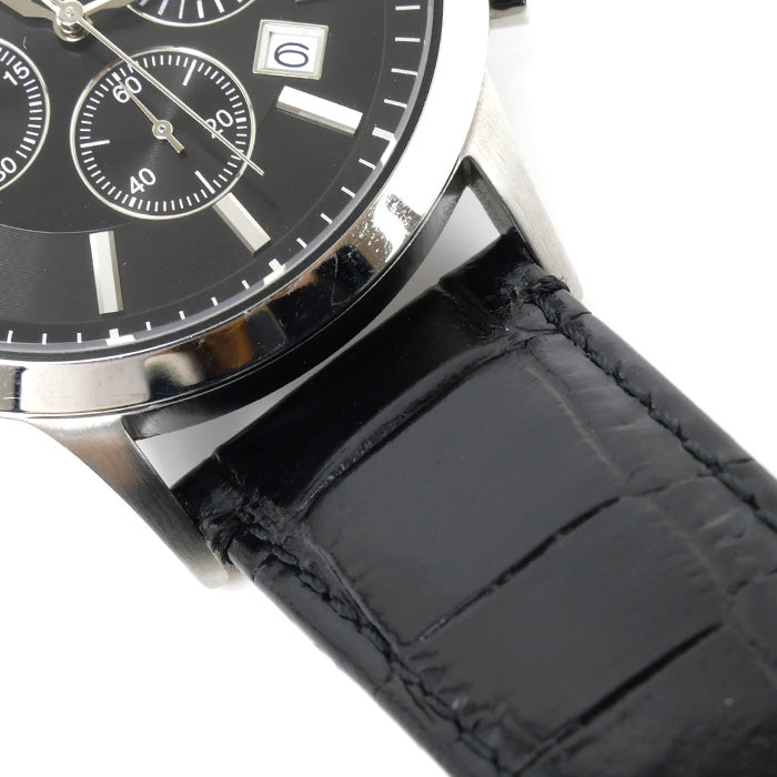 Emporio Armani エンポリオ・アルマーニ クロノグラフ 腕時計 電池式 AR-2447 メンズ【中古】