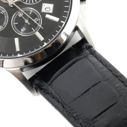 Emporio Armani エンポリオ・アルマーニ クロノグラフ 腕時計 電池式 AR-2447 メンズ【中古】