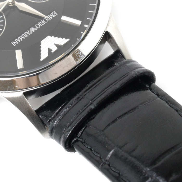 Emporio Armani エンポリオ・アルマーニ クロノグラフ 腕時計 電池式 AR-2447 メンズ【中古】