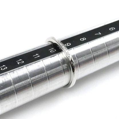 俄 NIWAKA Pt950プラチナ 雪佳景 リング・指輪 ダイヤモンド 9.5号 2.5g レディース【中古】【美品】