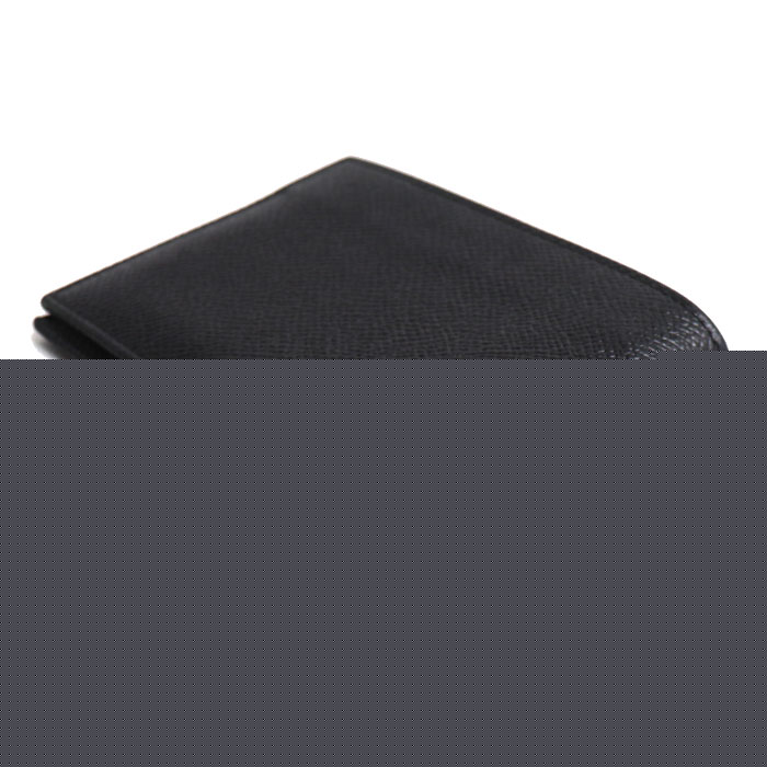 BVLGARI ブルガリ クラシコ 二つ折り財布 ブラック 20313 メンズ【中古】