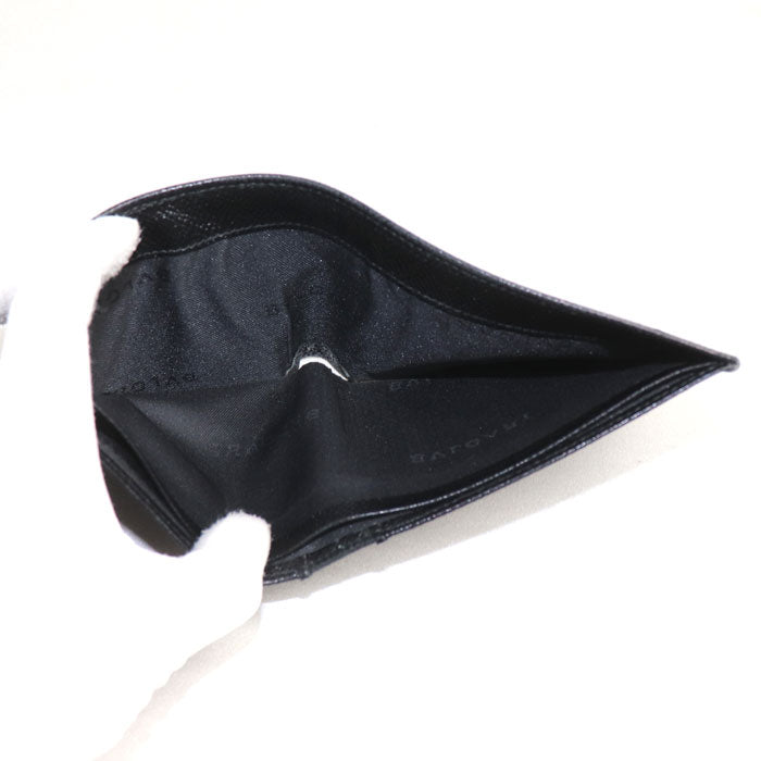 BVLGARI ブルガリ クラシコ 二つ折り財布 ブラック 20313 メンズ【中古】