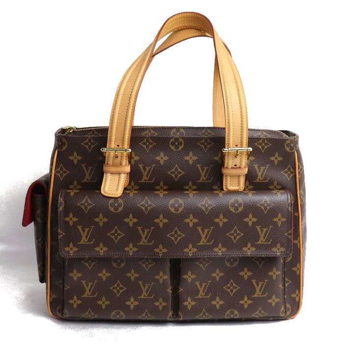 LOUIS VUITTON ルイ・ヴィトン ミュルティプリ シテ トートバッグ モノグラム ブラウン M51162 MB1003 レディース【中古】