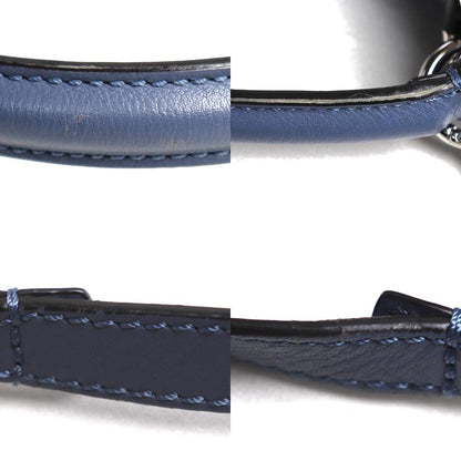 FENDI フェンディ ピーカブー レギュラー 2Wayショルダーバッグ ブルー 8BN290 レディース【中古】