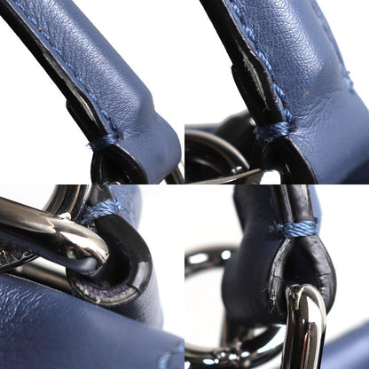 FENDI フェンディ ピーカブー レギュラー 2Wayショルダーバッグ ブルー 8BN290 レディース【中古】