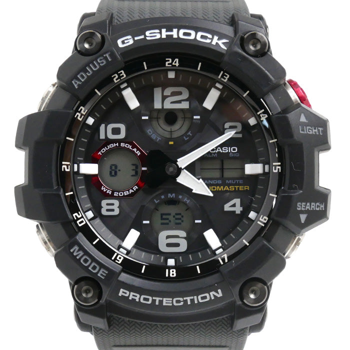 CASIO カシオ G-SHOCK マッドマスター 腕時計 ソーラー GWG-100-1A8JF MULTIBAND6 メンズ【中古】