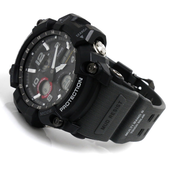 CASIO カシオ G-SHOCK マッドマスター 腕時計 ソーラー GWG-100-1A8JF MULTIBAND6 メンズ【中古】