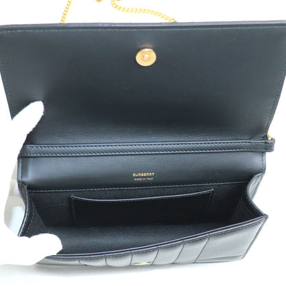 BURBERRY バーバリー ローラクラッチ ショルダーバッグ ブラック 80661761 レディース【中古】【美品】