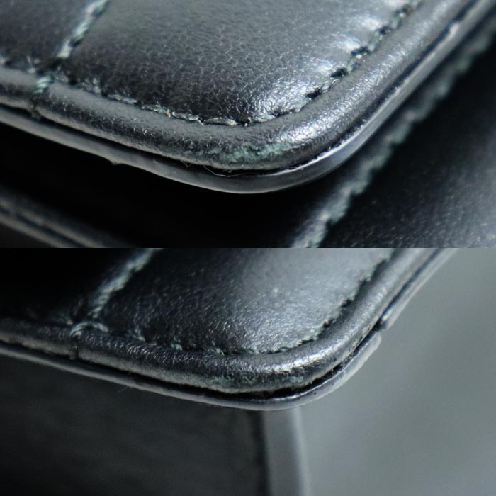 BURBERRY バーバリー ローラクラッチ ショルダーバッグ ブラック 80661761 レディース【中古】【美品】