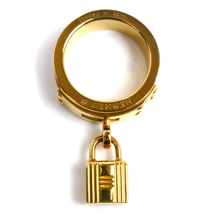 HERMES エルメス GP レザー ケリー スカーフリング レディース【中古】