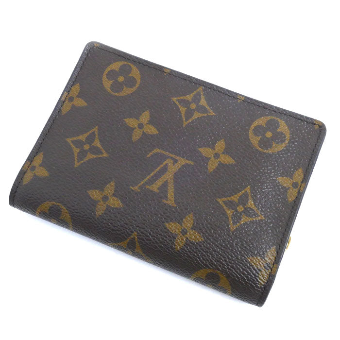LOUIS VUITTON ルイ・ヴィトン ポルトフォイユ・ジュリエット 二つ折り財布 モノグラム・ジャイアント リバース ブラウン M69432 IC レディース【中古】