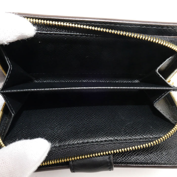 LOUIS VUITTON ルイ・ヴィトン ポルトフォイユ・ジュリエット 二つ折り財布 モノグラム・ジャイアント リバース ブラウン M69432 IC レディース【中古】