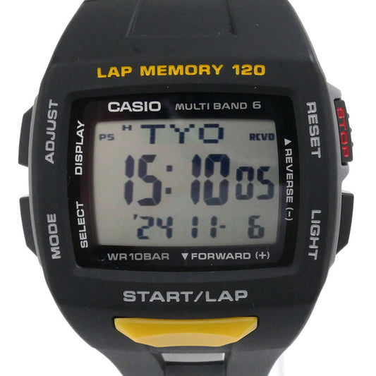CASIO カシオ Collection SPORTS  腕時計 ソーラー STW-1000-1JH 電波 メンズ【中古】