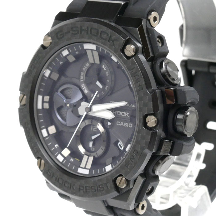 CASIO カシオ G-SHOCK G-STEEL 腕時計 ソーラー GST-B100X-1AJF メンズ【中古】