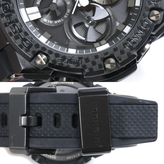 CASIO カシオ G-SHOCK G-STEEL 腕時計 ソーラー GST-B100X-1AJF メンズ【中古】