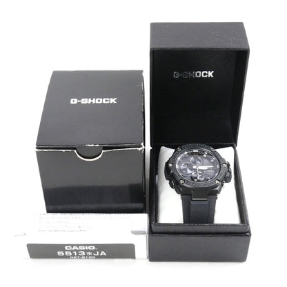 CASIO カシオ G-SHOCK G-STEEL 腕時計 ソーラー GST-B100X-1AJF メンズ【中古】