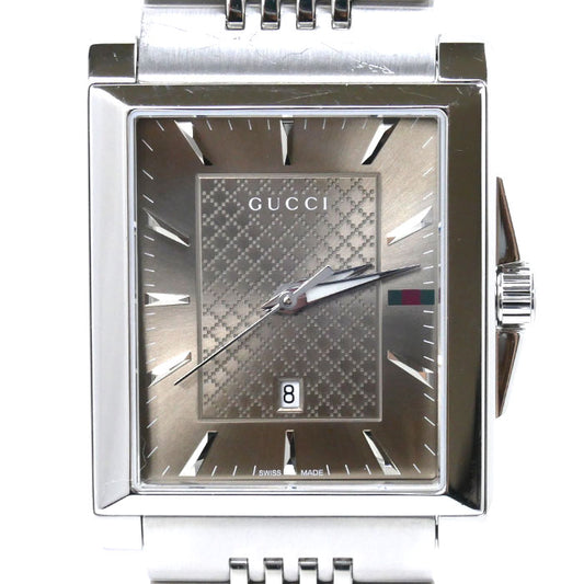 GUCCI グッチ レクタングル 腕時計 電池式 YA138402 メンズ【中古】