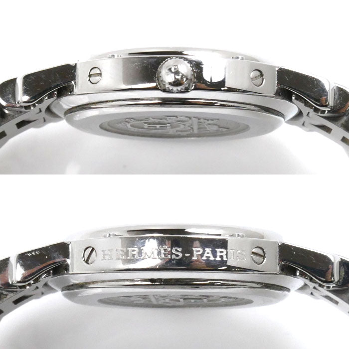 HERMES エルメス クリッパー 腕時計 電池式 CL4.210 レディース【中古】