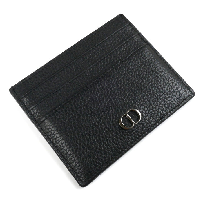 Christian Dior クリスチャンディオール CD Icon カードホルダー カードケース ブラック 2ESCH135CDI H00N ユニセックス【中古】