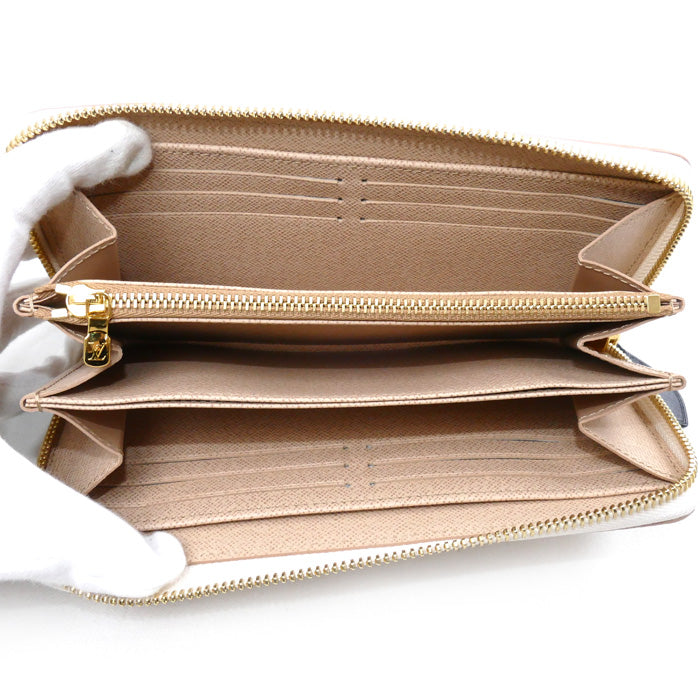 LOUIS VUITTON ルイ・ヴィトン ジッピーウォレット 長財布 ラウンドファスナー モノグラム・デュンヌ ベージュ M83093 IC レディース【中古】【極美品】