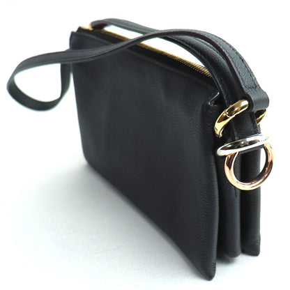 CARTIER カルティエ トリニティ ショルダーバッグ ブラック L1002468 ミニショルダー レディース【中古】【美品】