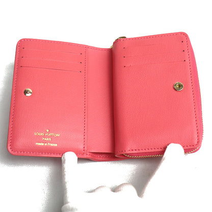 LOUIS VUITTON ルイ・ヴィトン ポルトフォイユ・ルー 二つ折り財布 ピンクスカイ M83105 IC レディース【中古】【極美品】