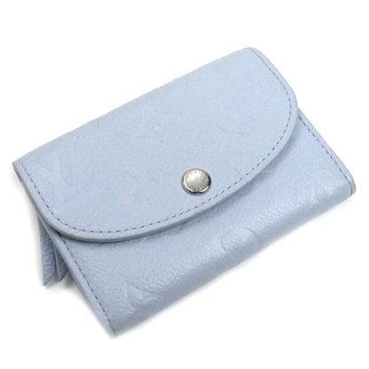 LOUIS VUITTON ルイ・ヴィトン ポルトモネ・ロザリ コインケース モノグラム アンプラント ウォッシュドブルー M83641 IC レディース【中古】