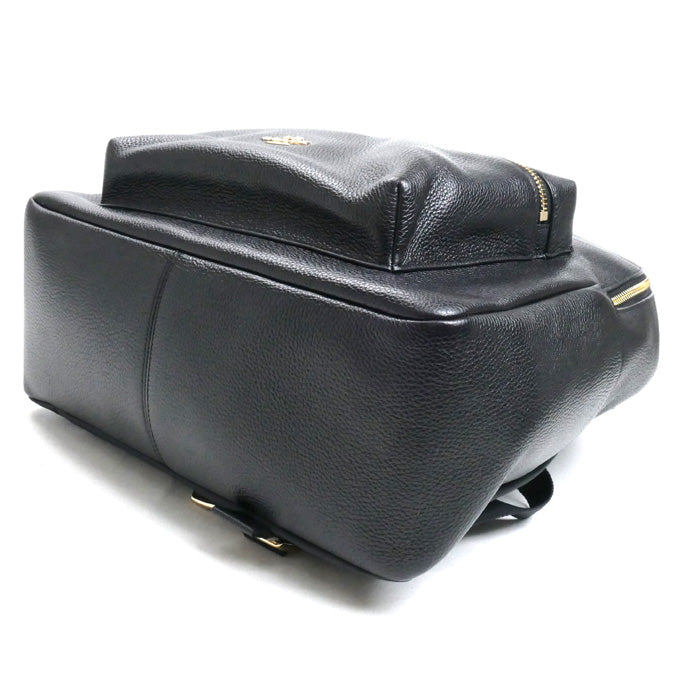 COACH コーチ チャーリー レザー バックパック リュック・デイパック ブラック F38288 レディース【中古】
