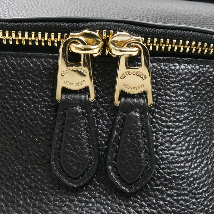 COACH コーチ チャーリー レザー バックパック リュック・デイパック ブラック F38288 レディース【中古】