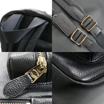 COACH コーチ チャーリー レザー バックパック リュック・デイパック ブラック F38288 レディース【中古】