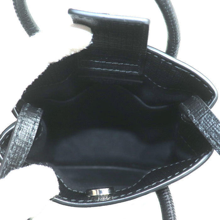 BALENCIAGA バレンシアガ ショッピング フォンホルダー 2Wayショルダーバッグ ブラック 593826 レディース【中古】