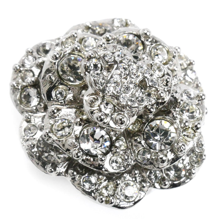 CHANEL シャネル メタル カメリア ココマーク フラワーモチーフ リング・指輪 A60223 14号 13.5g レディース【中古】