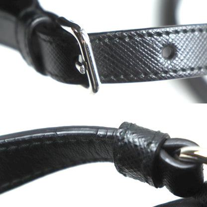 PRADA プラダ キルティング バックパック リュック・デイパック ブラック 1BZ066 2AS3 F0002 ミニリュック レディース【中古】