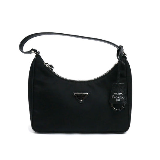 PRADA プラダ Re-Edition 2005 Re-Nylon ミニバッグ ハンドバッグ ブラック 1N204M_R064_F0002 IC レディース【中古】
