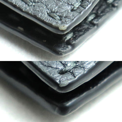 FENDI フェンディ セレリア 二つ折り財布 グレー 7M0194 O72 F0L6B メンズ【中古】