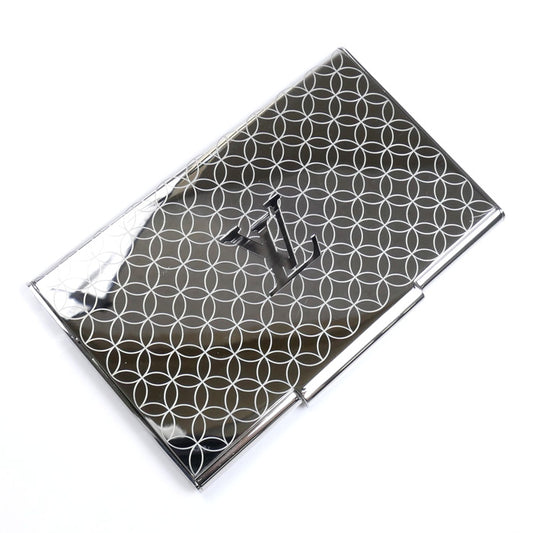 LOUIS VUITTON ルイ・ヴィトン ポルト カルト シャンゼリゼ カードケース シルバー M65227 AN1125 メンズ【中古】【美品】