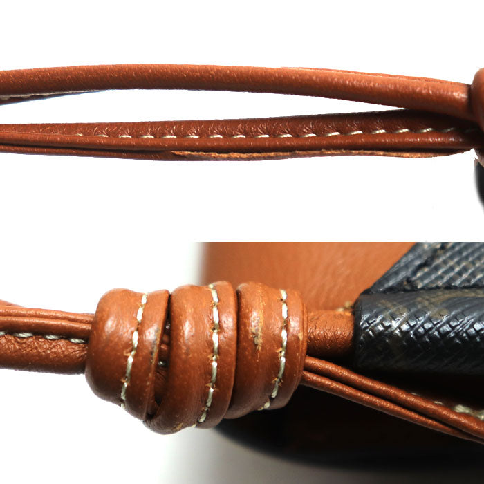 CELINE セリーヌ トリオンフ フラップ付きモバイルポーチ ショルダーバッグ タン 10G332CQD.04LU レディース【中古】