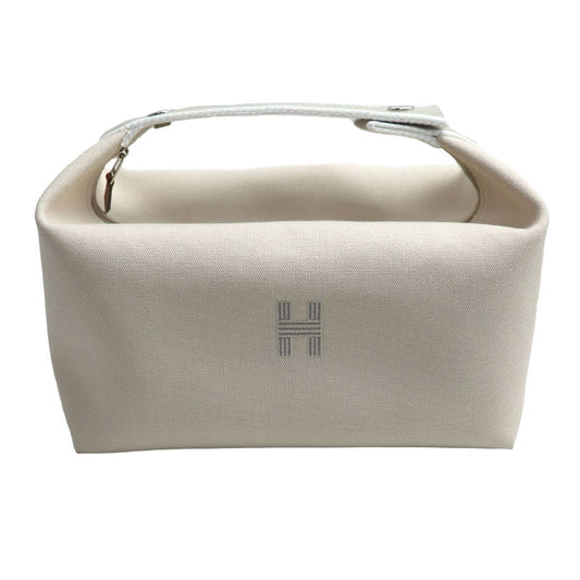 HERMES エルメス ブリッド ア ブラック GM ポーチ ベージュ ナチュラル H104223M 01 レディース【中古】【極美品】