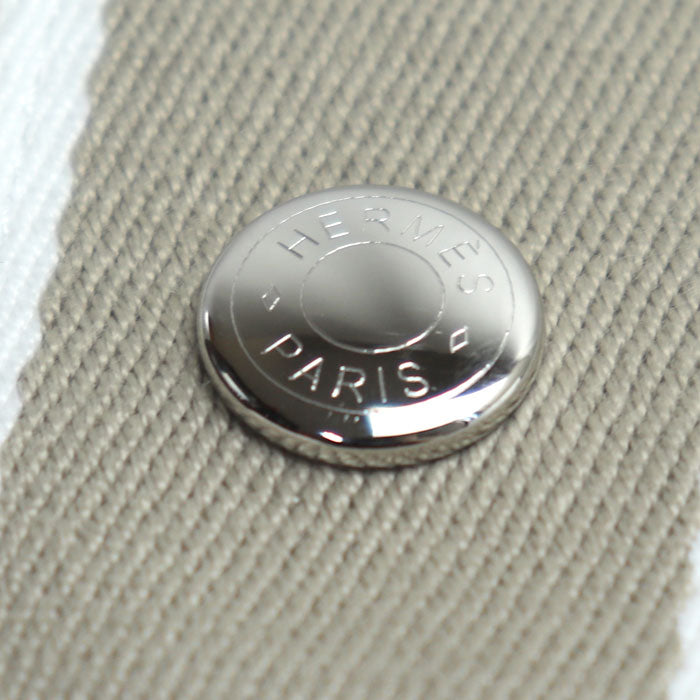 HERMES エルメス ブリッド ア ブラック GM ポーチ ベージュ ナチュラル H104223M 01 レディース【中古】【極美品】