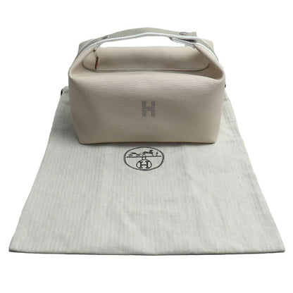 HERMES エルメス ブリッド ア ブラック GM ポーチ ベージュ ナチュラル H104223M 01 レディース【中古】【極美品】