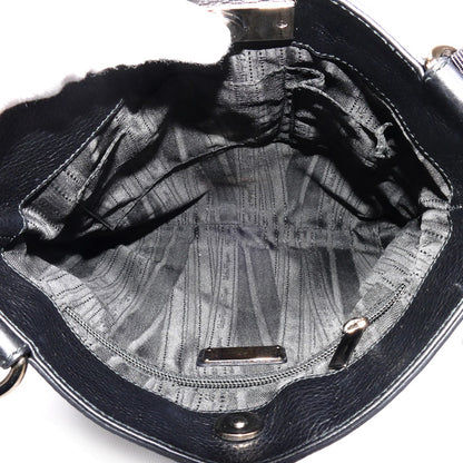 Salvatore Ferragamo サルヴァトーレフェラガモ ガンチーニ ショルダーバッグ ブラック AU-21 B499 レディース【中古】【美品】