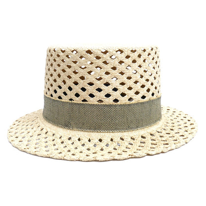 HERMES エルメス エレオノーラ パナマハット ハット ナチュラル 
57 レディース【未使用】【買取品】