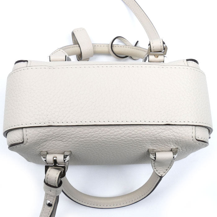 DELVAUX クールボックス ナノ 2Wayショルダーバッグ ベージュ AA0669AQY085YPA 訳アリ レディース【中古】【美品】